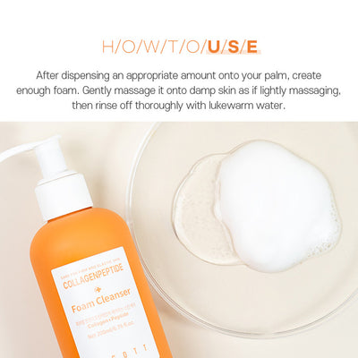 Jigott Collagen Peptide Foam Cleanser