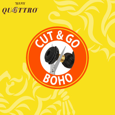 QUATTRO Straight 4PC Weave Bundle