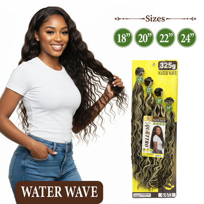 QUATTRO Water Wave 4PC Weave Bundle.